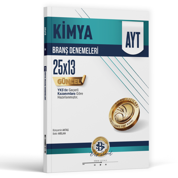 SARMAL YKS AYT DENEME 25 Lİ KİMYA - 25-26